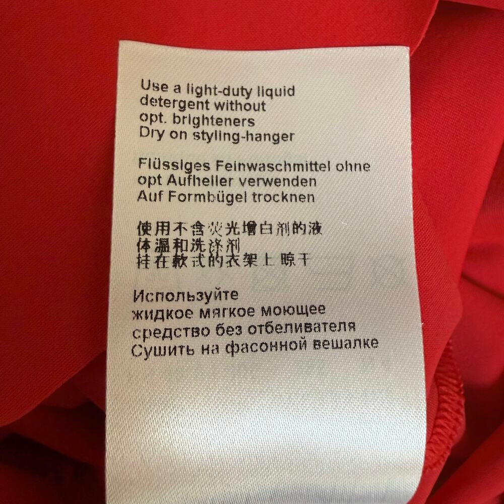 Marc Cain Sports Red Half Zip Stretch Top | N4 | US 10 | MSRP $280 - Picture 15 of 16